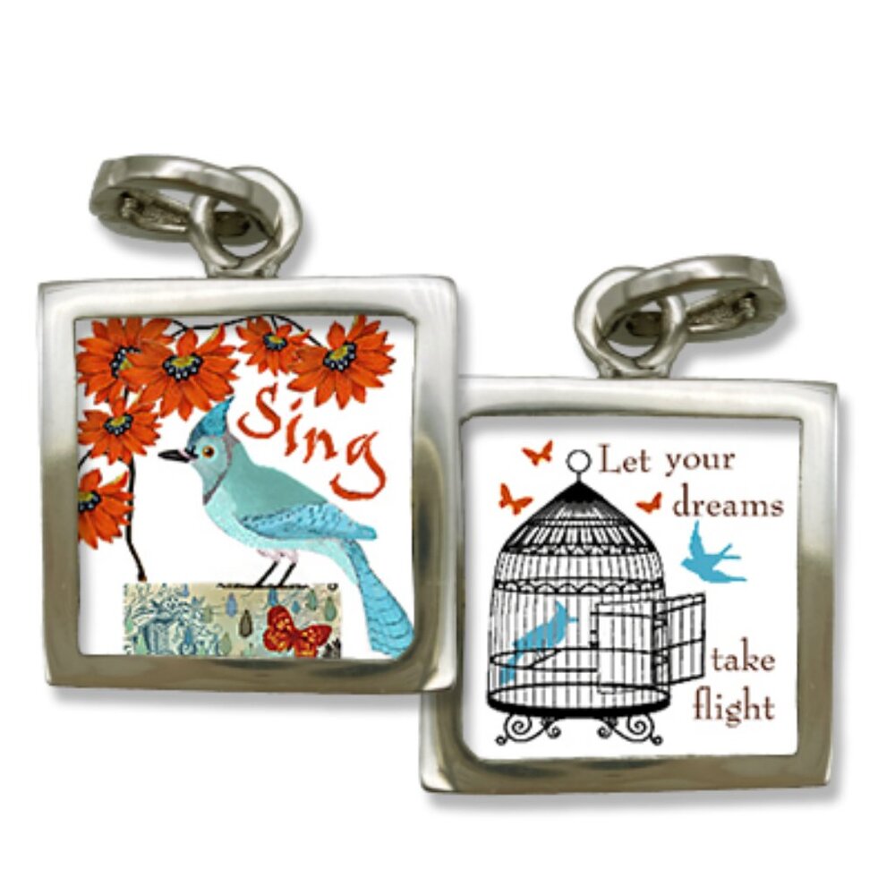 Pick Up Sticks Jewelry Sing Pendant